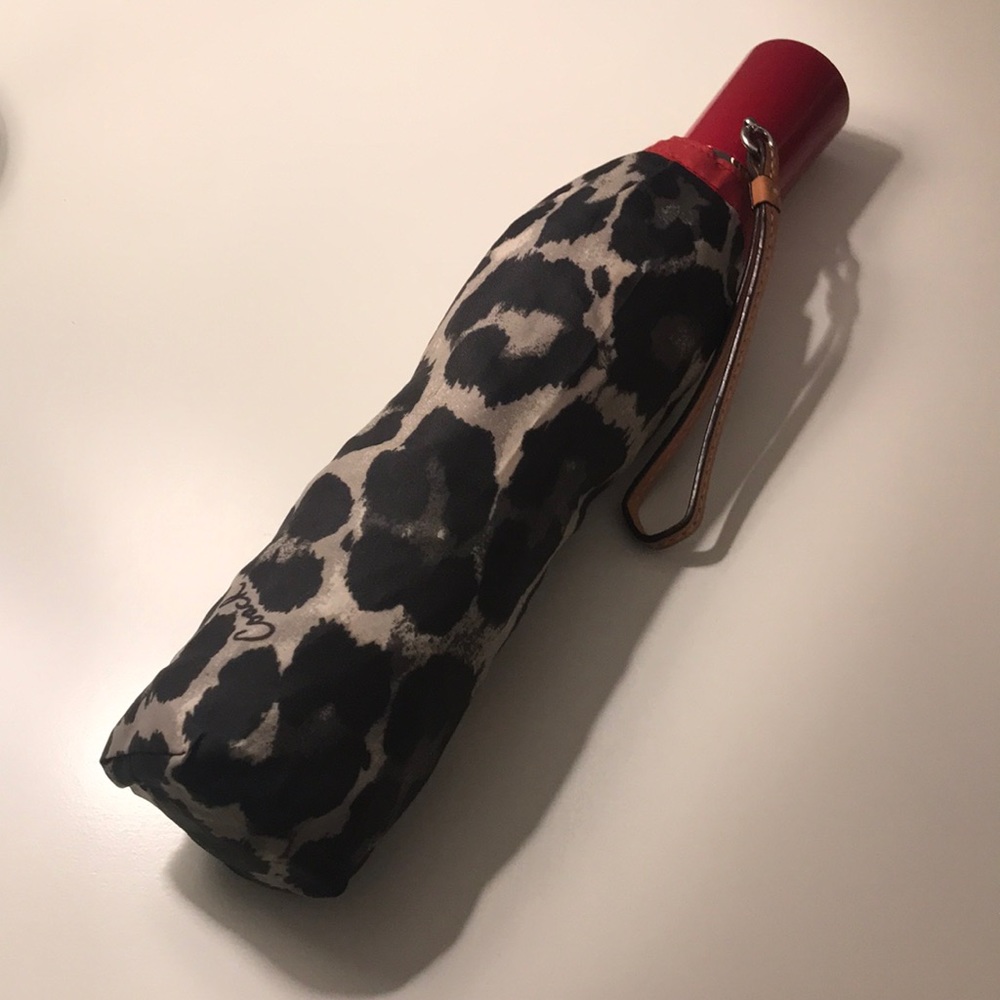 Animal Print Coach Umbrella
